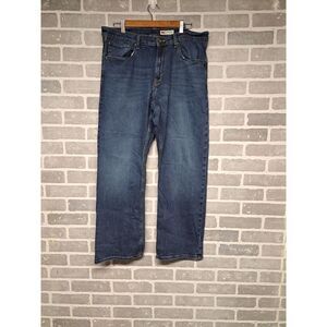 Wangler Premium Quality Mens Relaxed Boot Blue Denim Jeans‎ Size 36/30